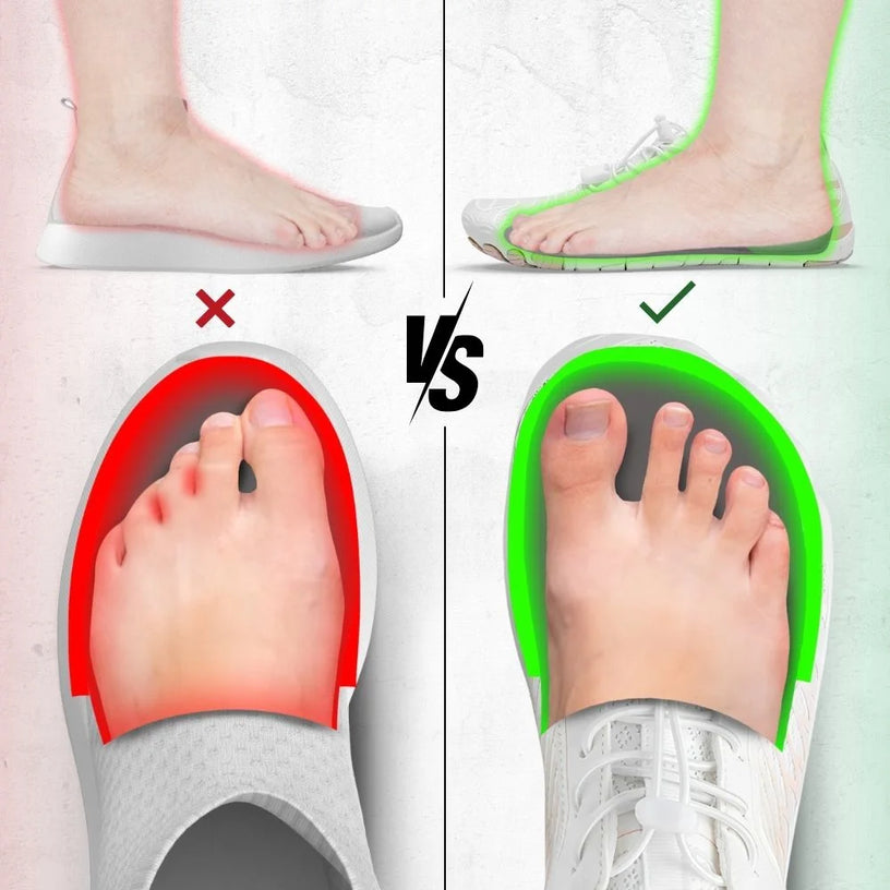 1. Wide Toe Box for Improved Comfort: