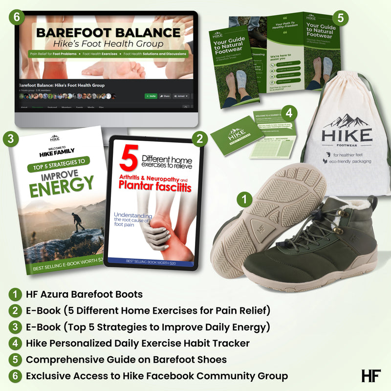 HF Azura – Ergonomic & Supportive Winter Barefoot Shoes - Unisex