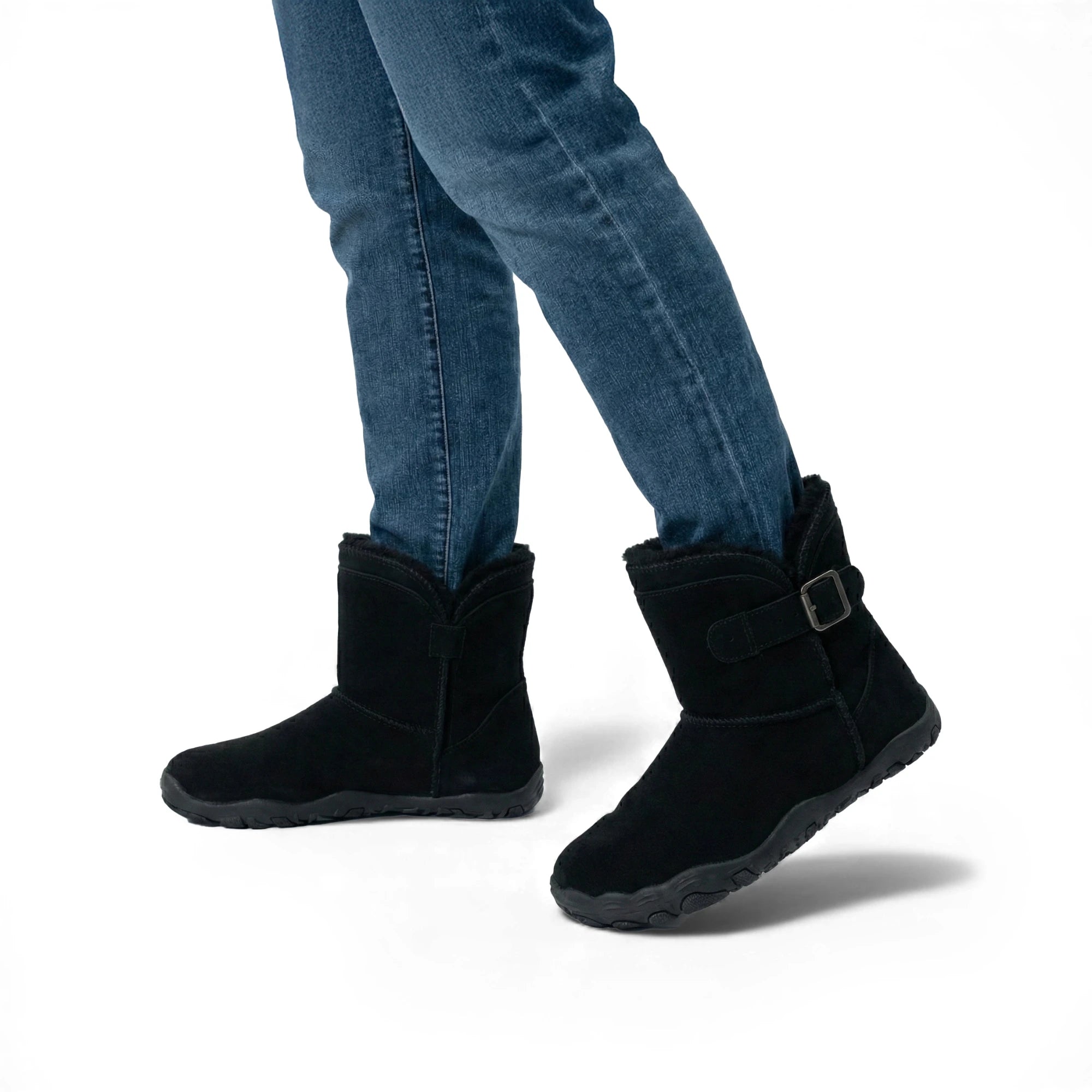 [NEW] Cozely - Women’s Fur-Lined & Ergonomic Barefoot Shoes