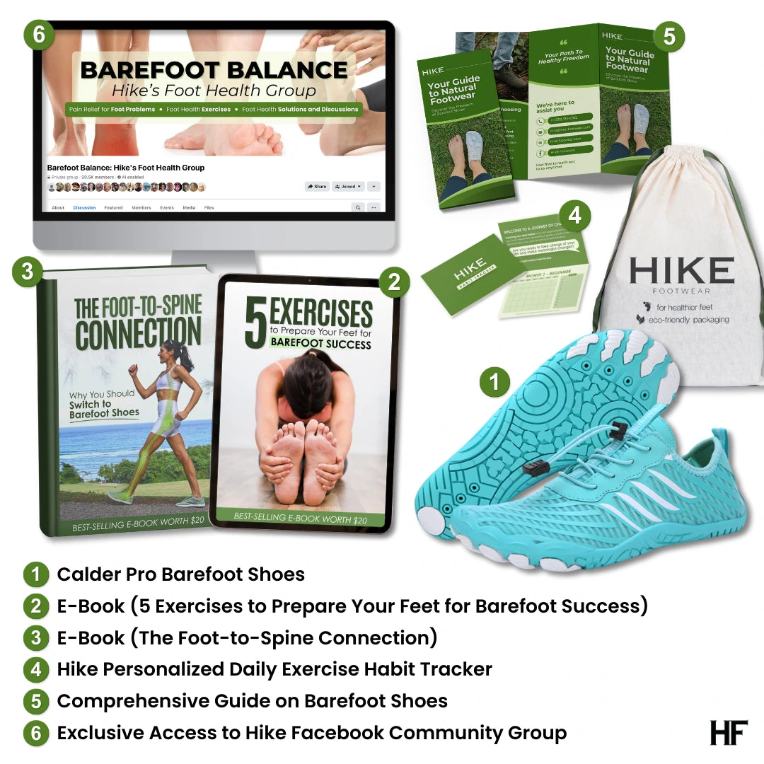 Calder Pro - andningsbara and halksäkra universella barfotaskor