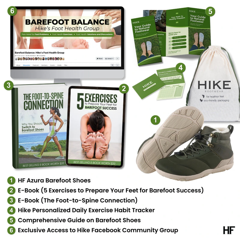 HF Azura – Ergonomic & Supportive Winter Barefoot Shoes - Unisex