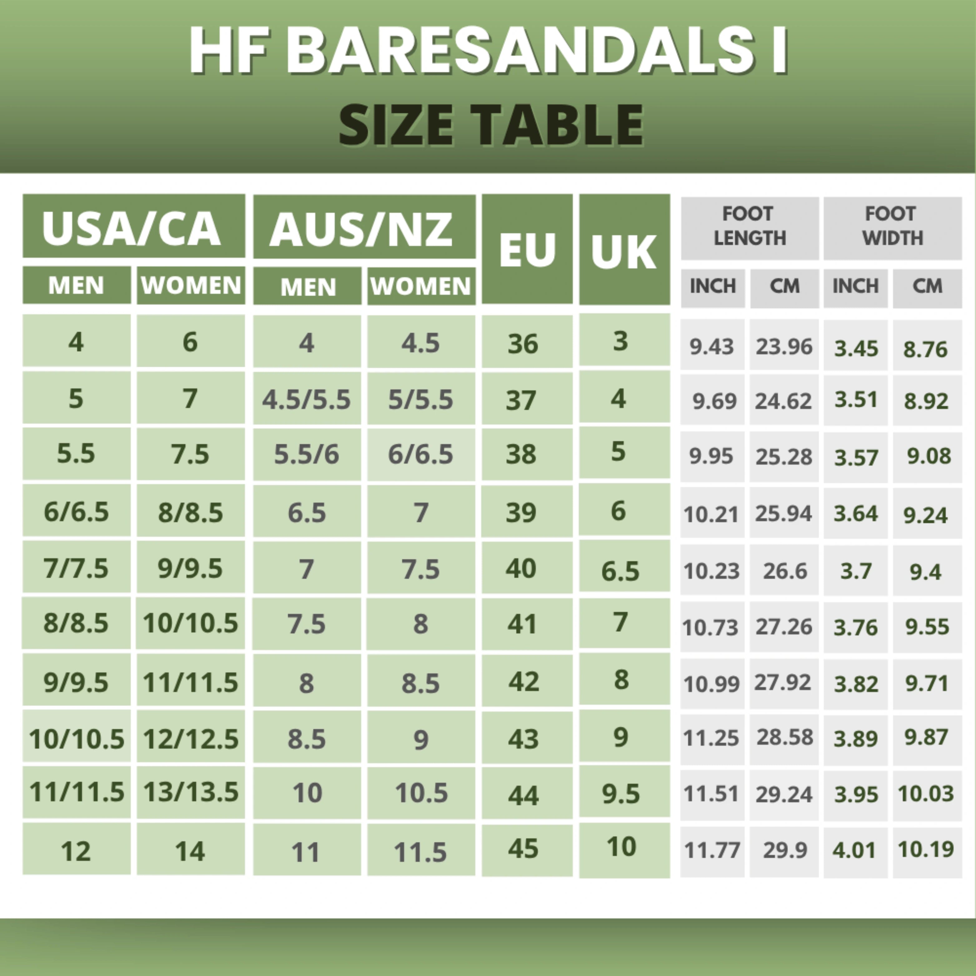 [NEW] HF Baresandals I – Outdoor & Lightweight Barefoot Sandals