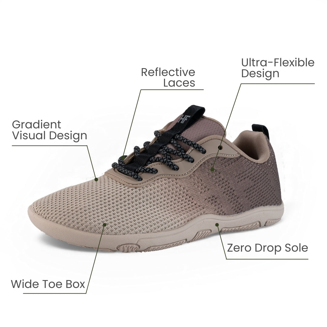 [NYHET] HF Shade – Barfotaskor för heldagskomfort och lindring av fotsmärta (unisex)