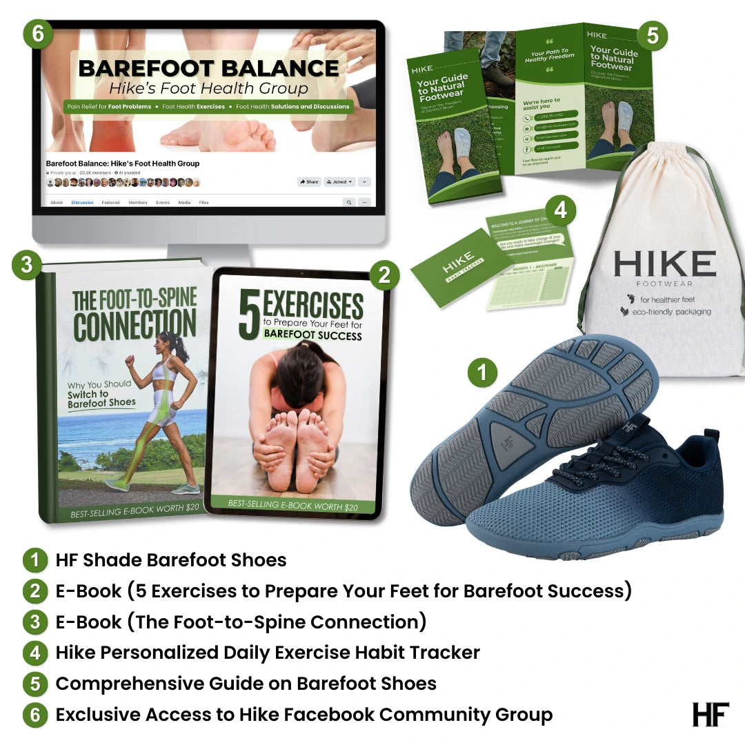 HF Shade - Barefoot Shoes for All-Day Comfort & Foot Pain Relief (Unisex)