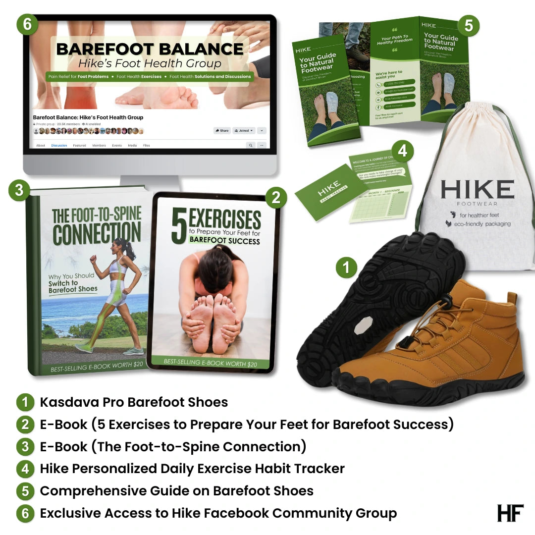 Kasdava Pro - halksäkra & vattentäta barfotaskor för vinterbruk (unisex)