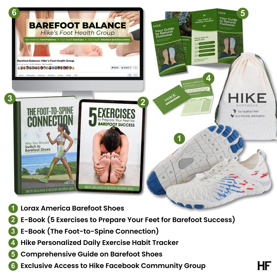 Lorax America - hälsosamma och halkfria barfotaskor (Unisex) [Limited Edition]