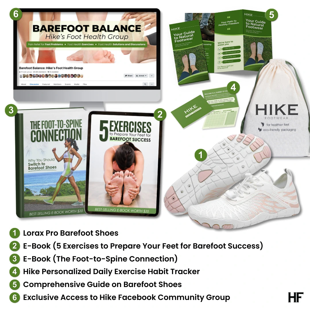 Lorax Pro – Barfotaskor för bekväma och smärtfria fötter hela dagen (unisex)