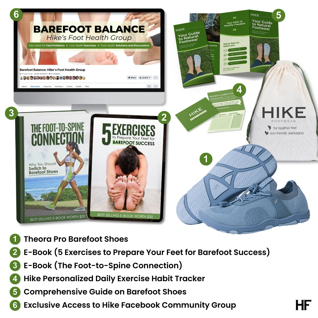 Vindra Flex - halksäkra & universella barfotaskor för vinterbruk (vattentäta)