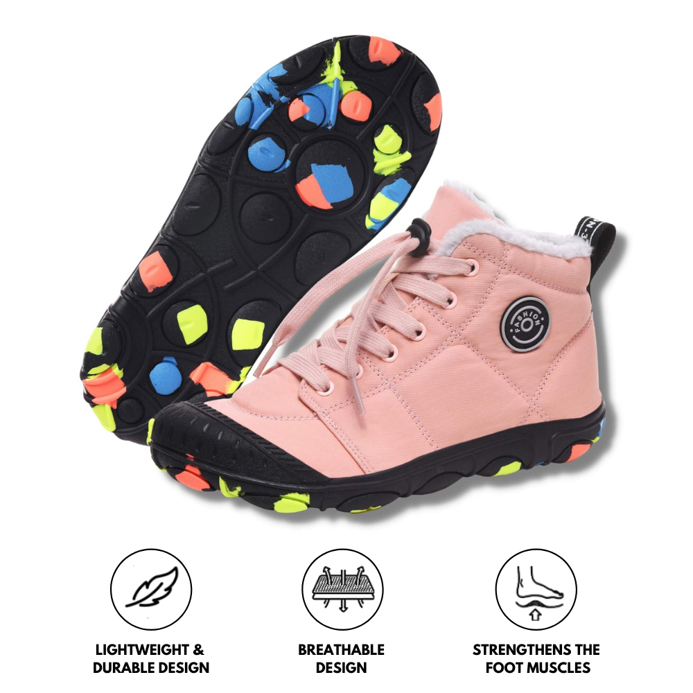 Hike Kids - Waterproof Barefoot Wintershoes for Kids